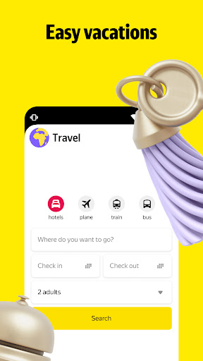 Yandex Go: Taxi Food Delivery screenshot