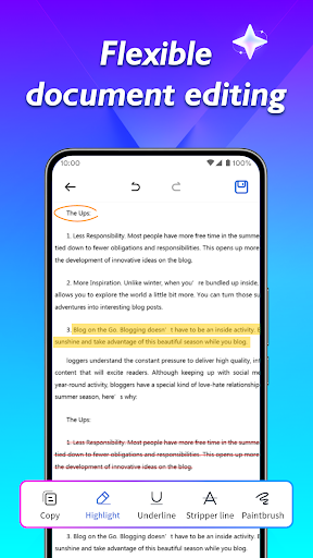 Document Reader App screenshot