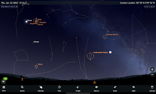 SkySafari 7 Pro screenshot