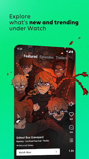 WEBTOON: Manga, Comics, Manhwa screenshot