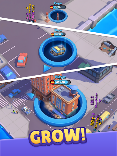 Hole.io screenshot