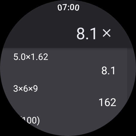 Calculator screenshot