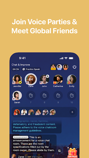 Talkin: Global Friends & Chat screenshot