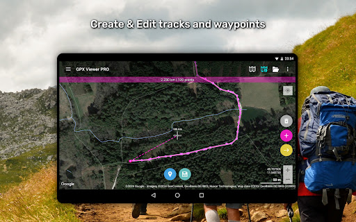 GPX Viewer PRO: Hike & Bike screenshot