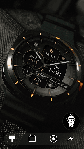 Dream 132 bronze watch face screenshot