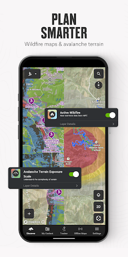 onX Backcountry Trail Maps GPS screenshot