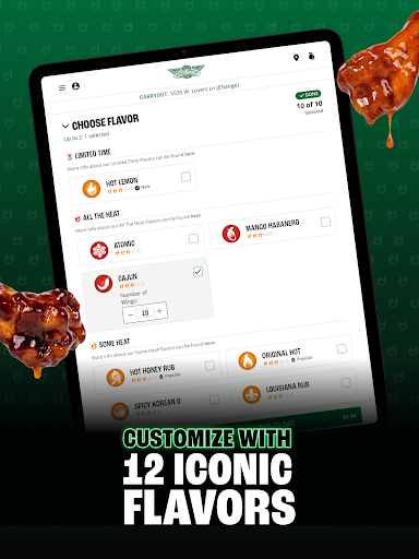 Wingstop screenshot