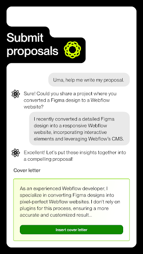 Upwork screenshot