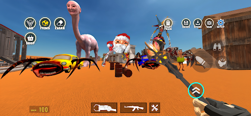 Nextbots In Playground mod screenshot