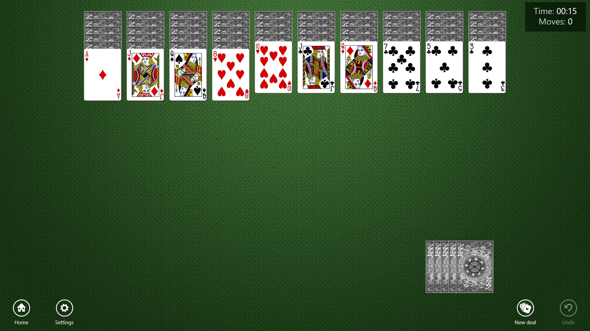 Spider Solitaire HD Free screenshot