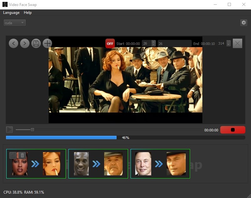 AI Video Faceswap screenshot