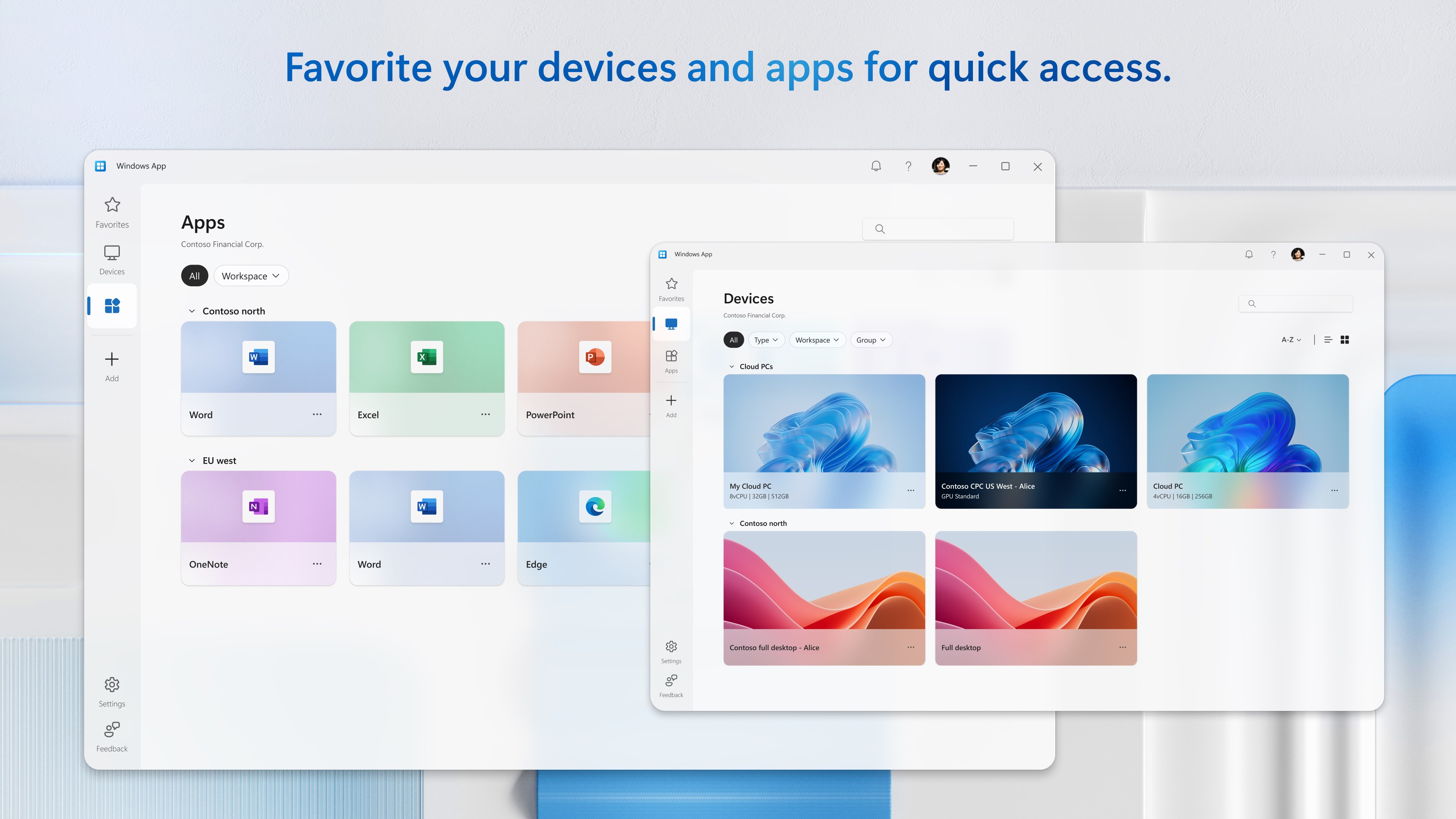 Windows App screenshot