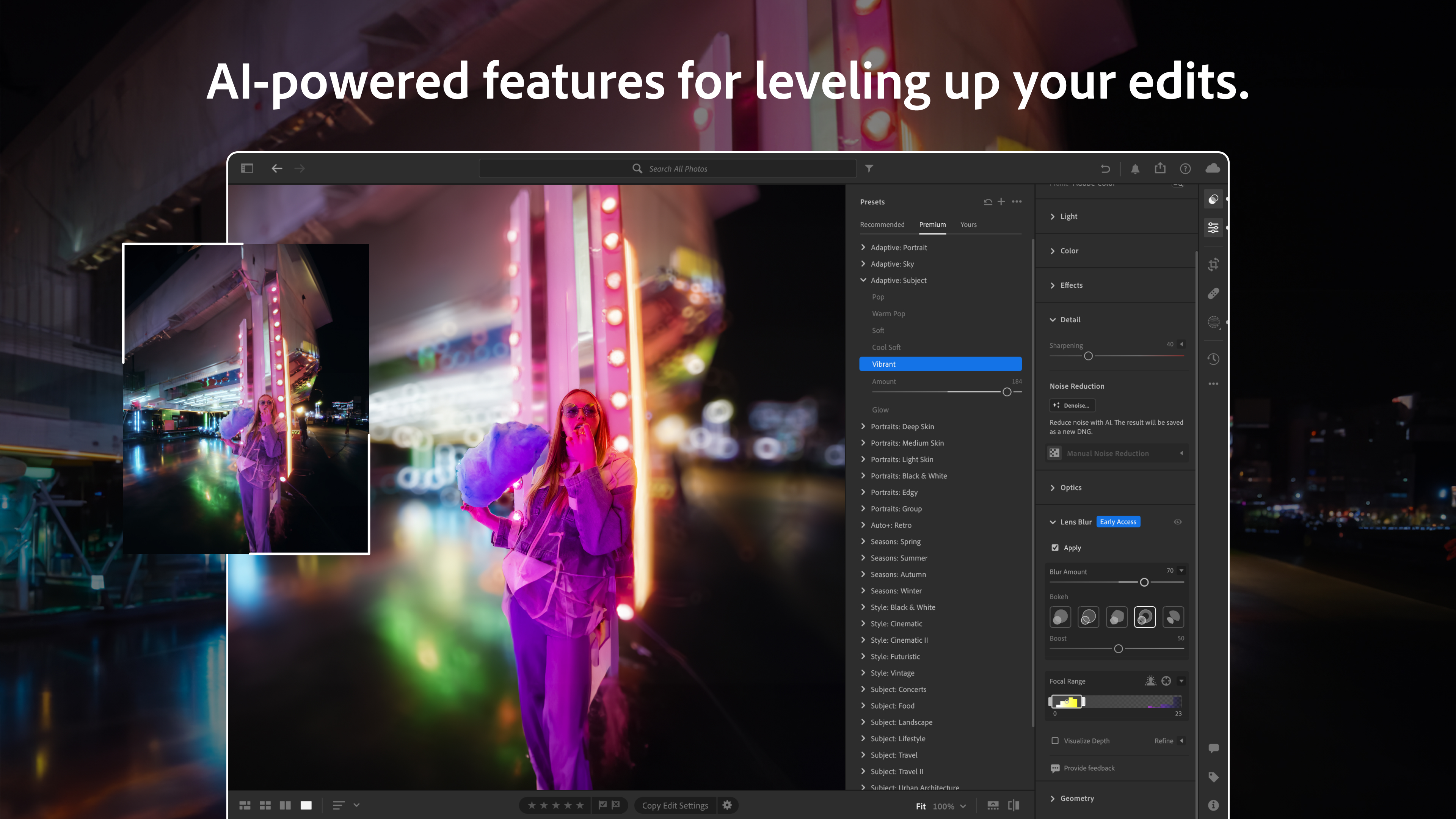 Adobe Lightroom screenshot