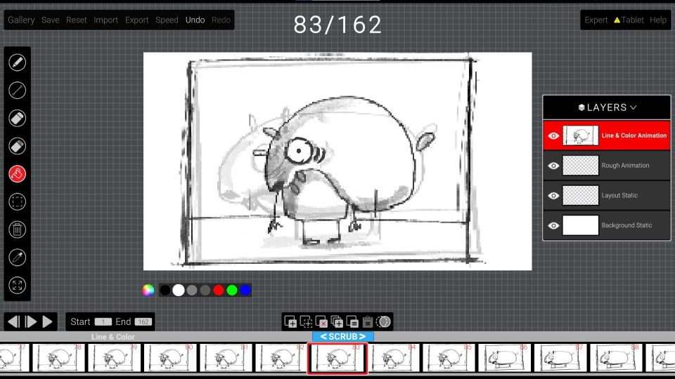 Animation Sketchpad screenshot
