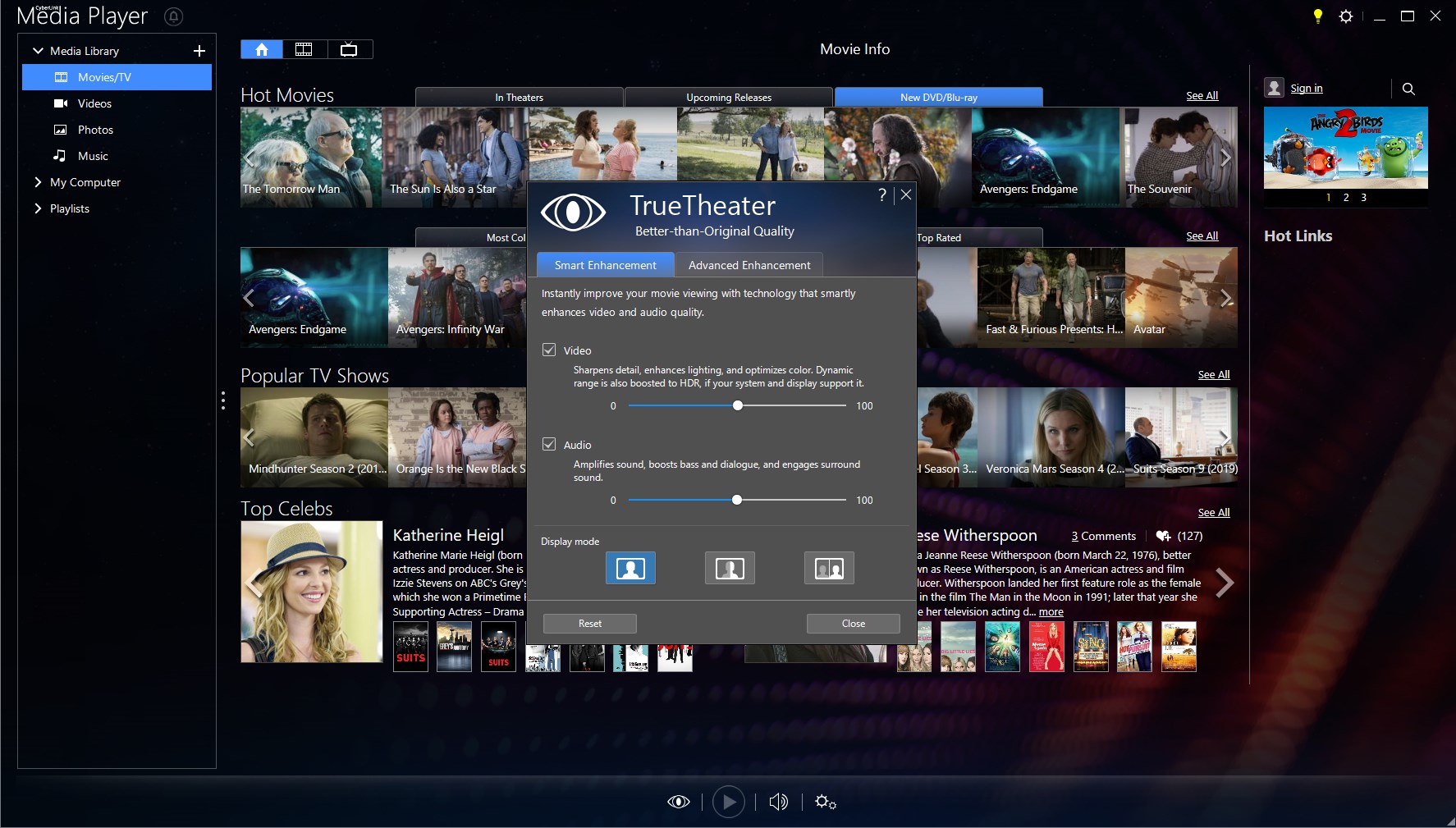 CyberLink Media Player 18 Standard screenshot