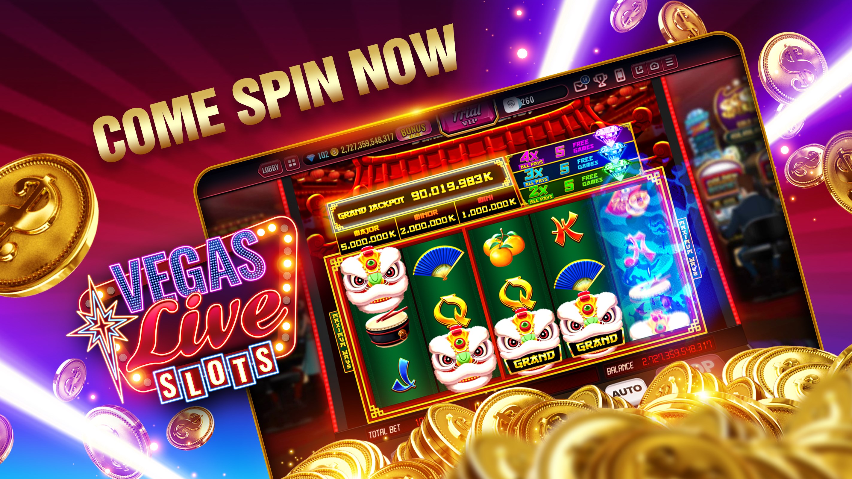 Vegas Live Slots screenshot
