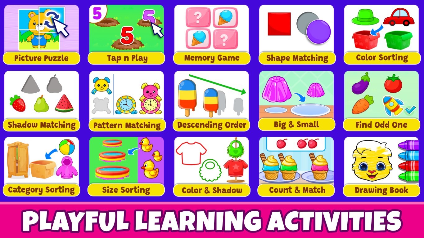 Kids Toddler & Preschool Games screenshot