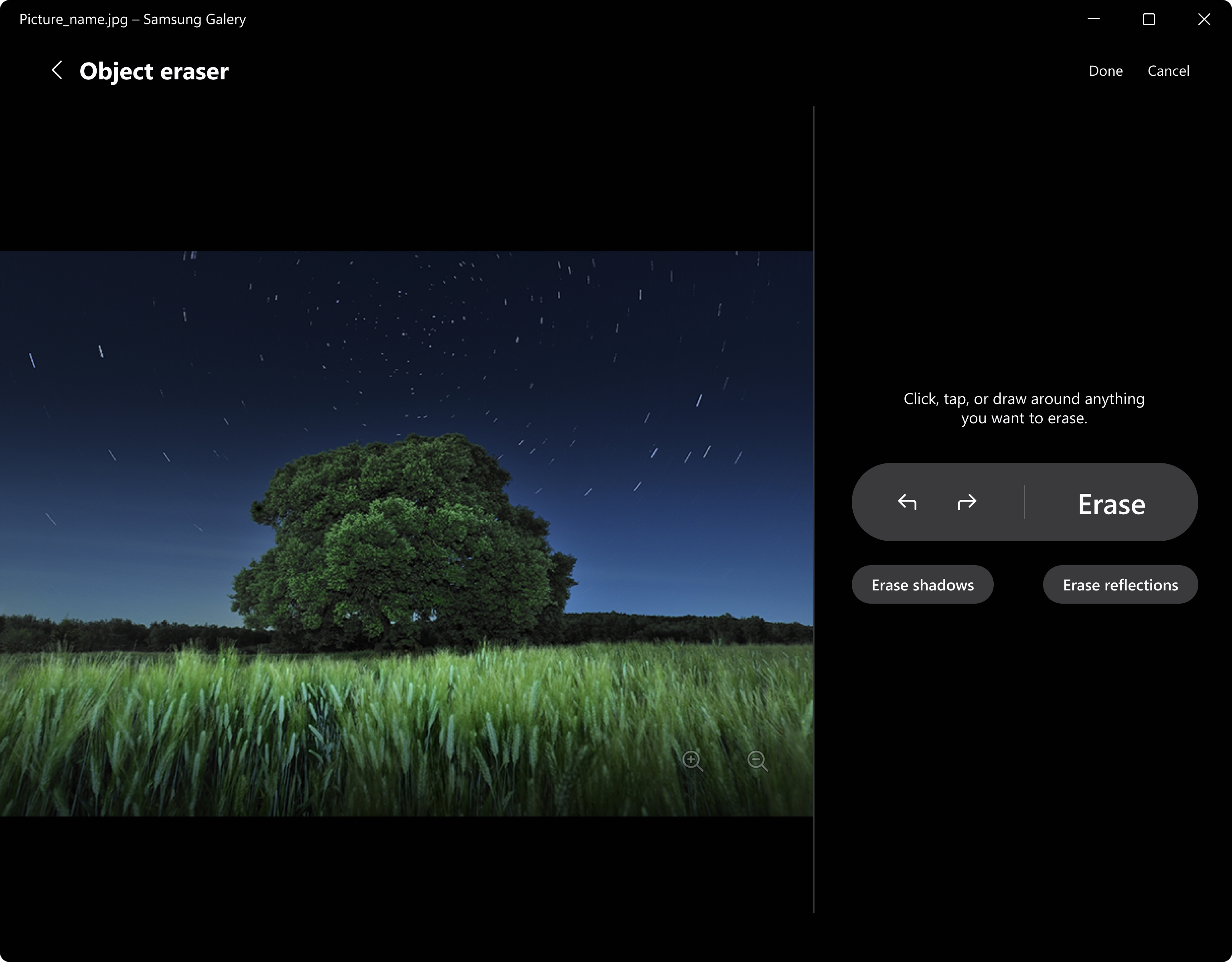 Samsung Gallery screenshot