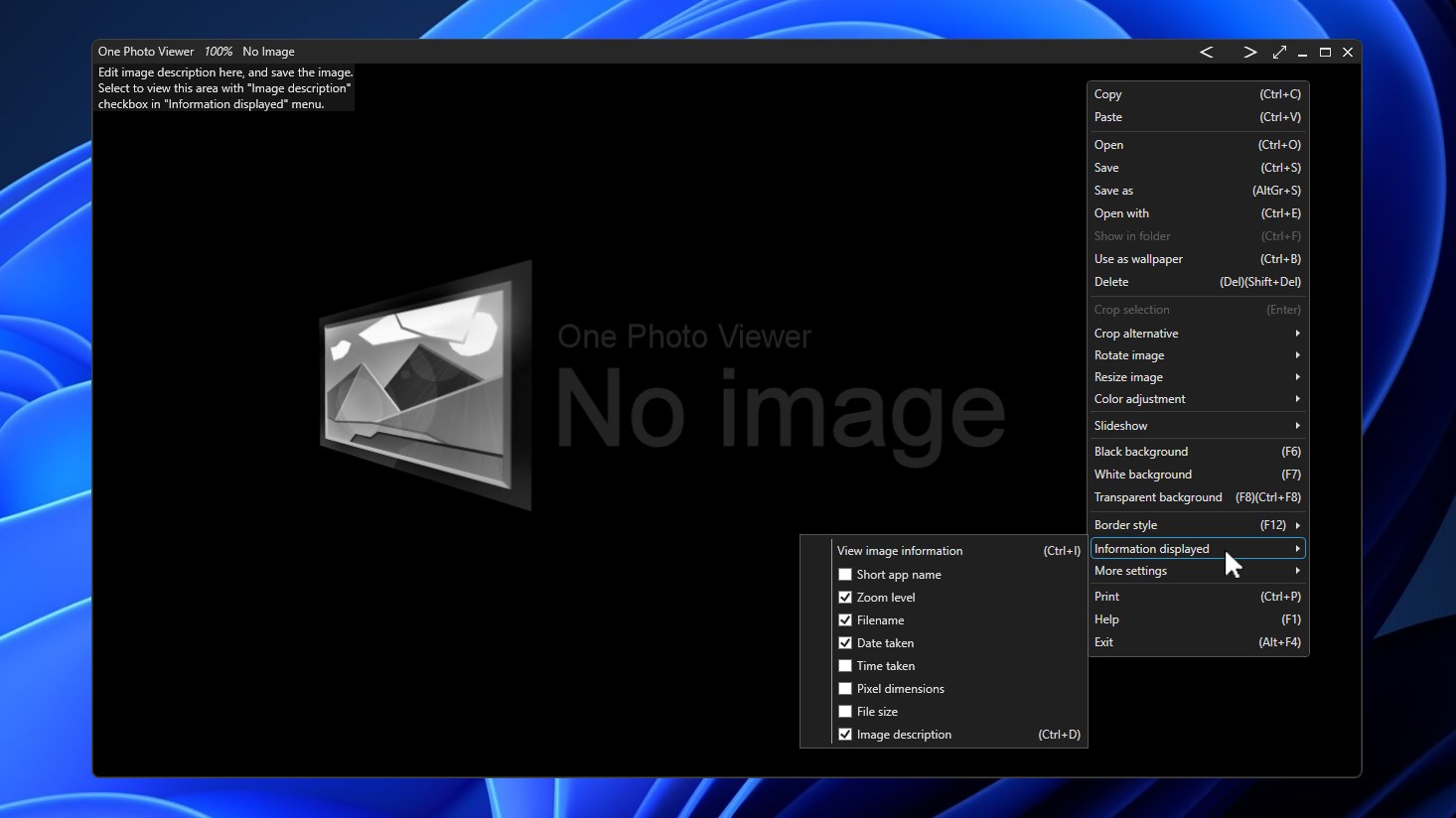 One Photo Viewer screenshot
