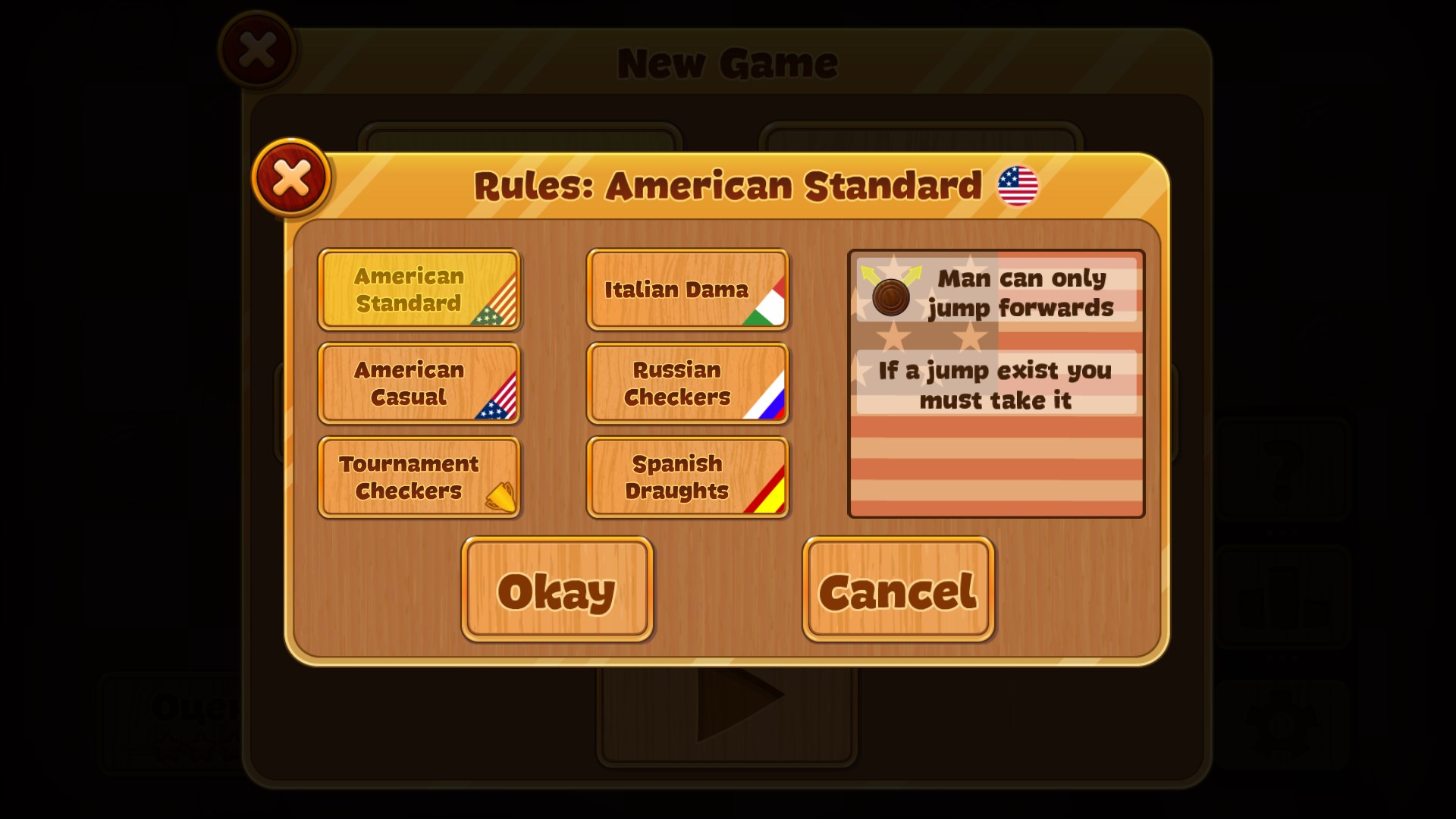 Checkers Deluxe screenshot