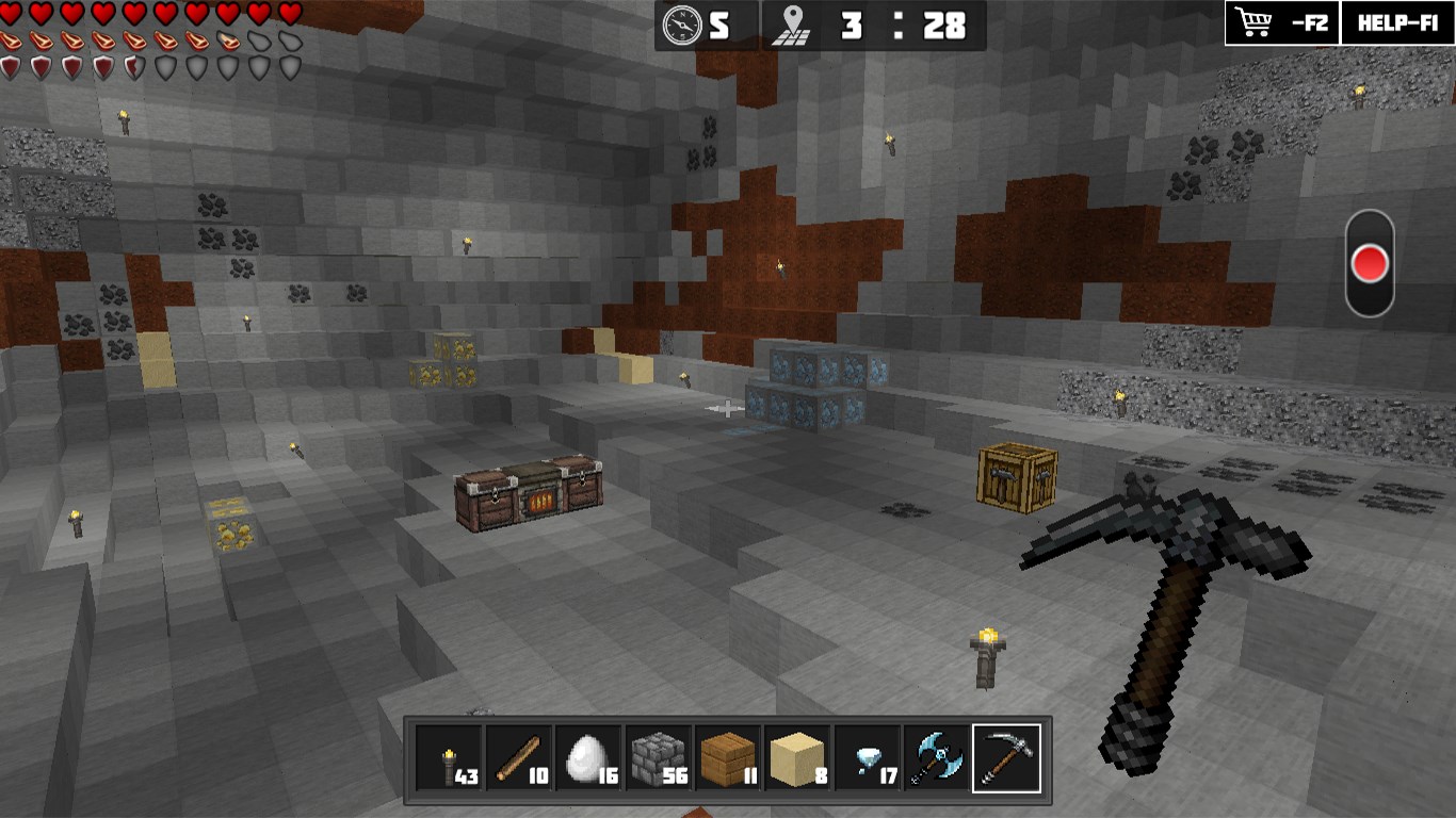 WorldCraft: 3D Build & Block Craft screenshot