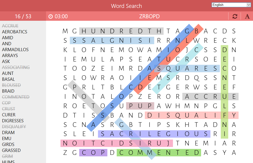 Word Search - Puzzles screenshot