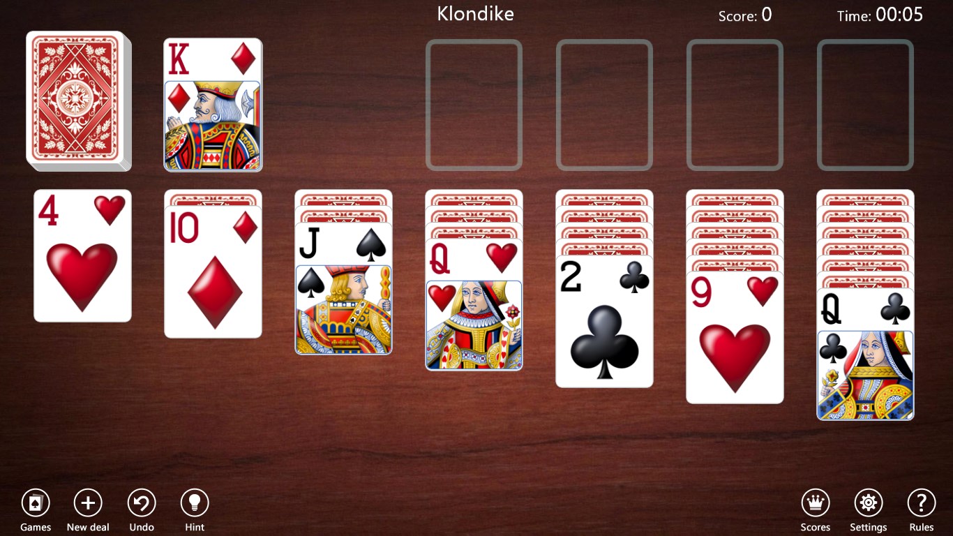 Klondike Solitaire Collection Free screenshot