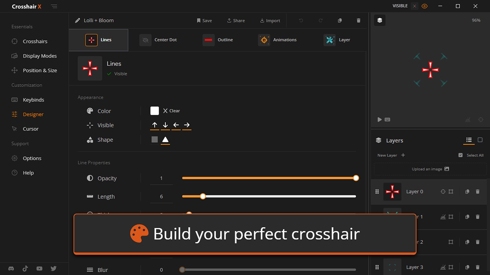 Crosshair X screenshot