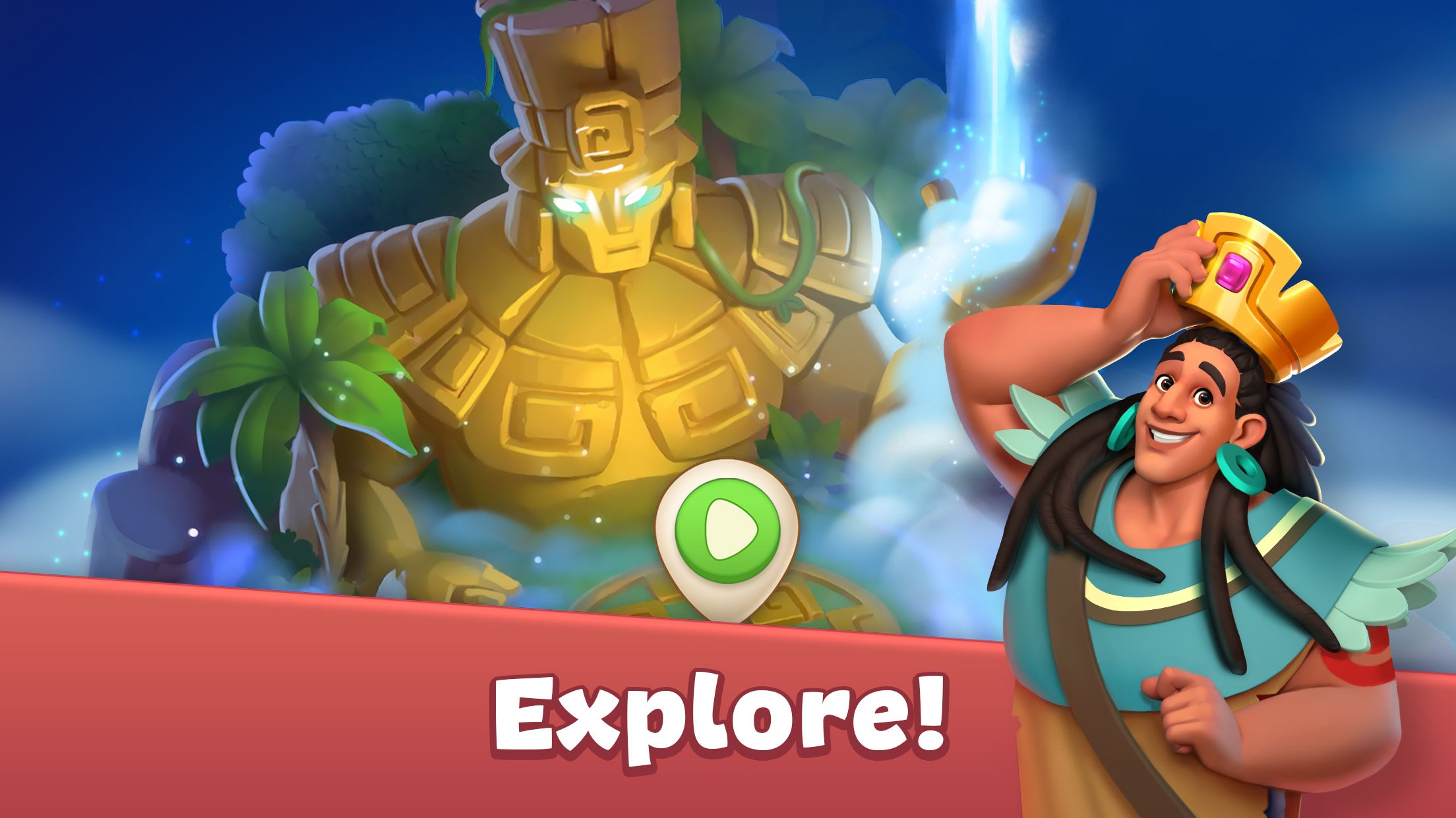 Cradle of Maya: Match 3 Adventure screenshot