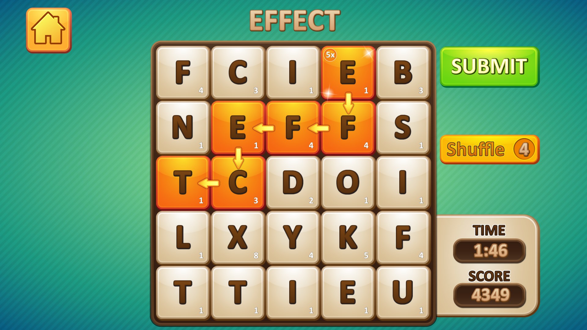 Word Drop Deluxe screenshot