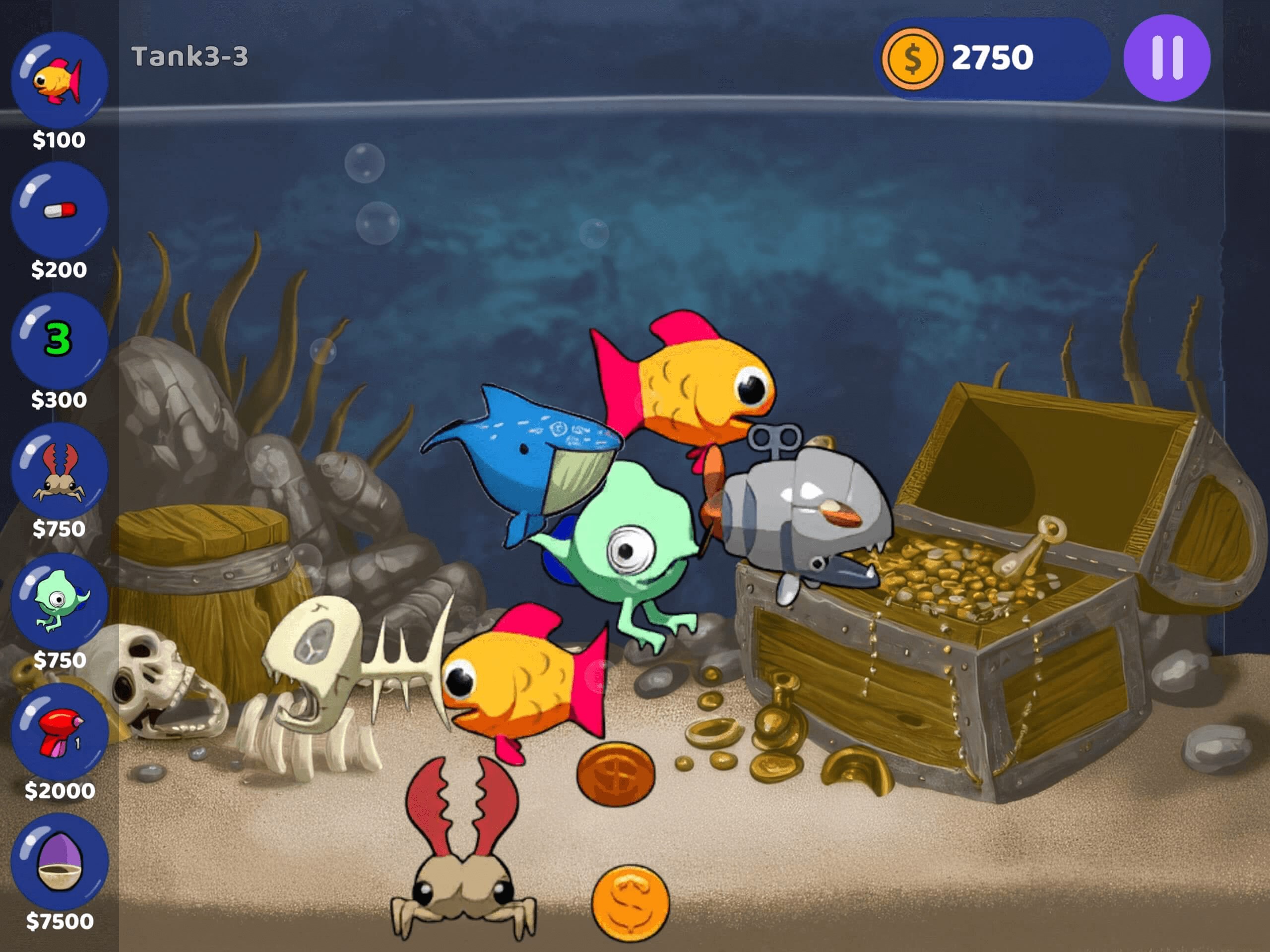 Crazy Aquarium - Keep Fish Fed and Happy screenshot