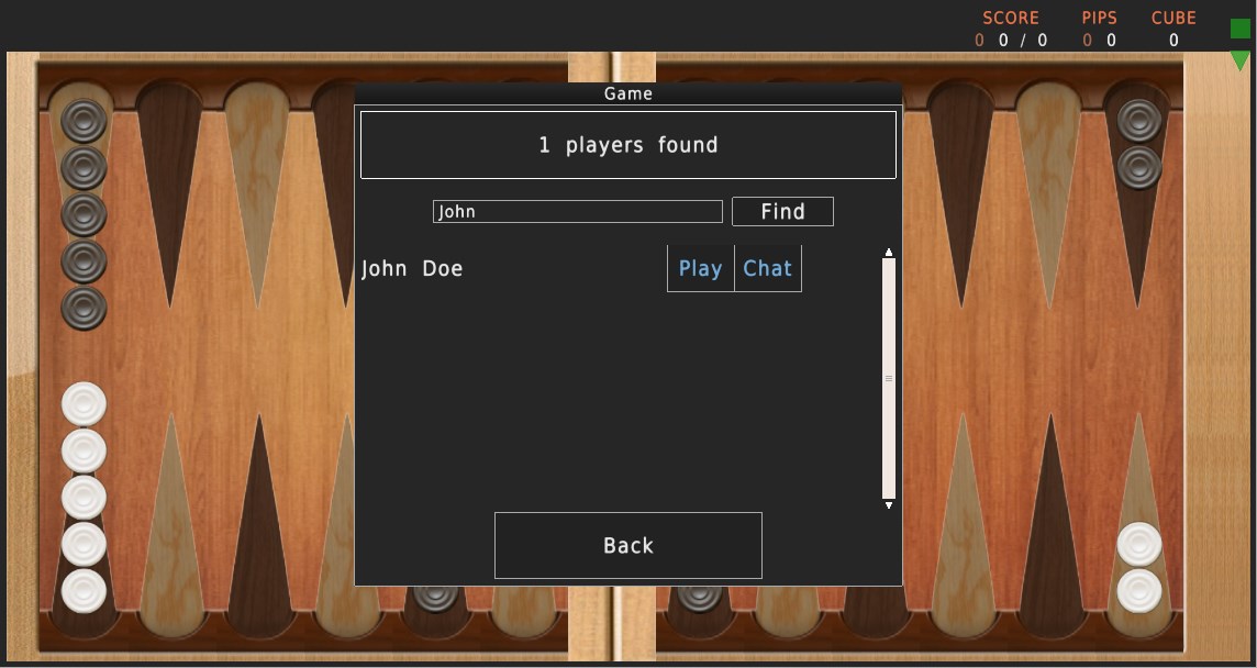 Backgammon Reloaded screenshot