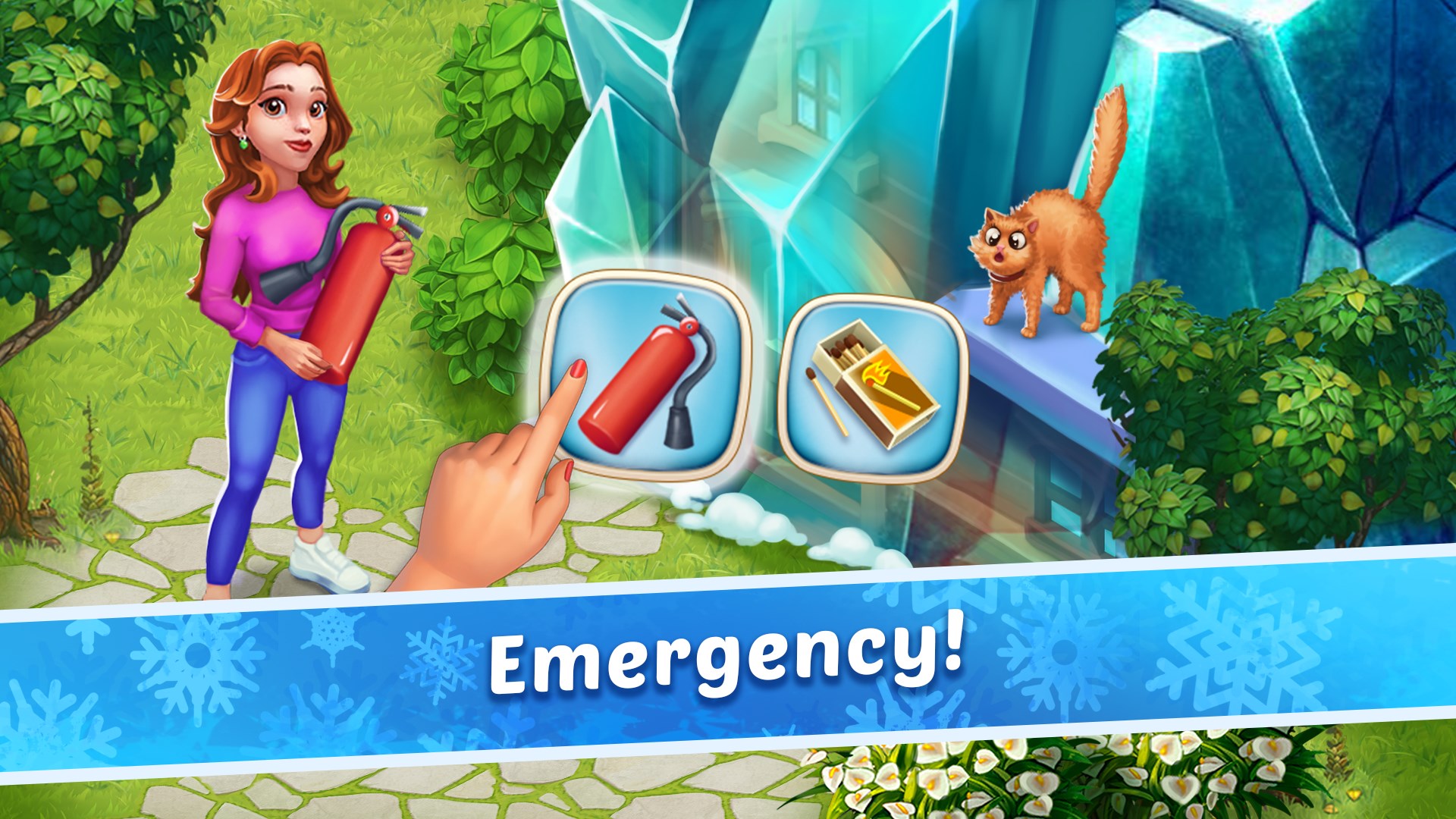 Coldscapes: My Match-3 Family screenshot