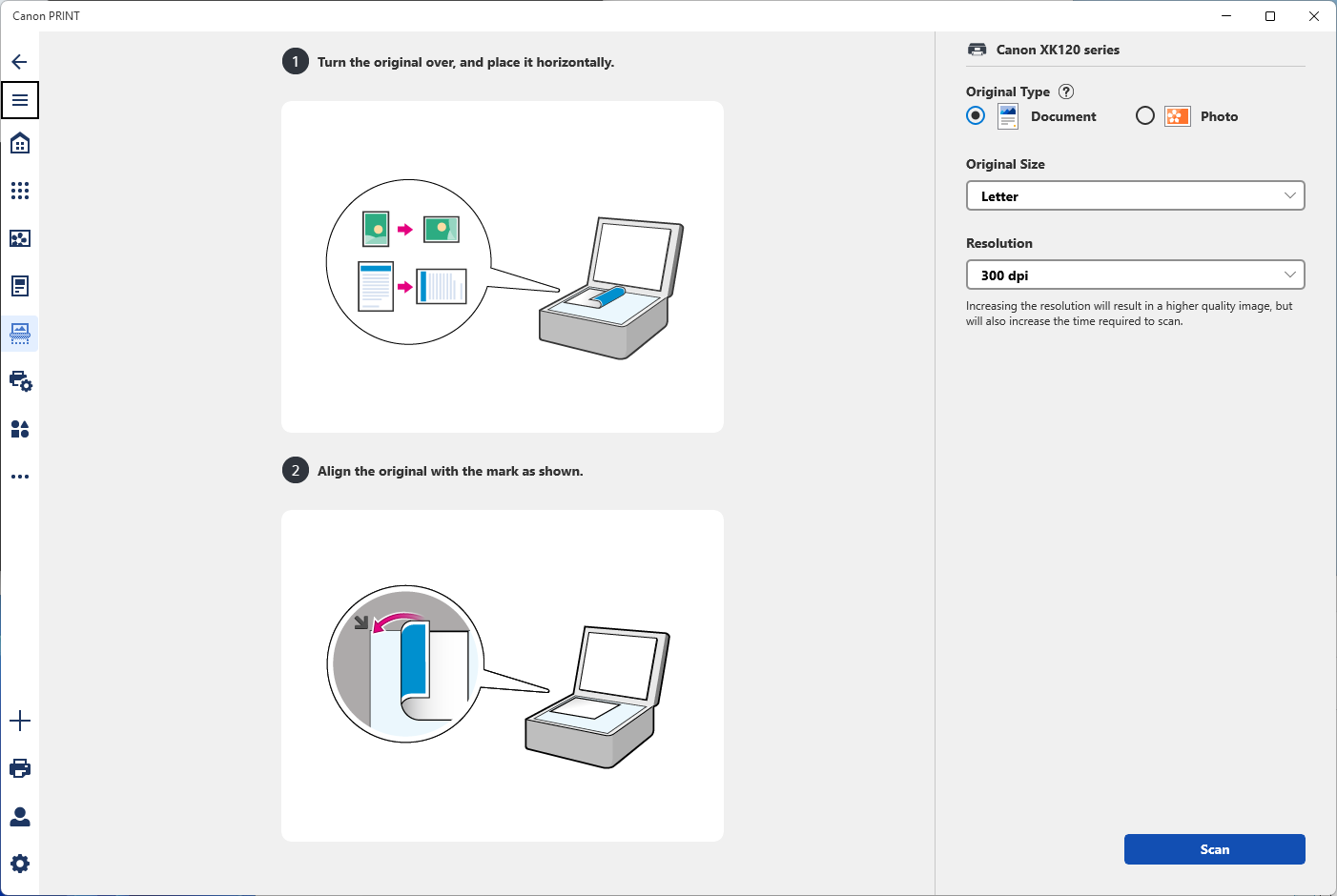 Canon PRINT screenshot