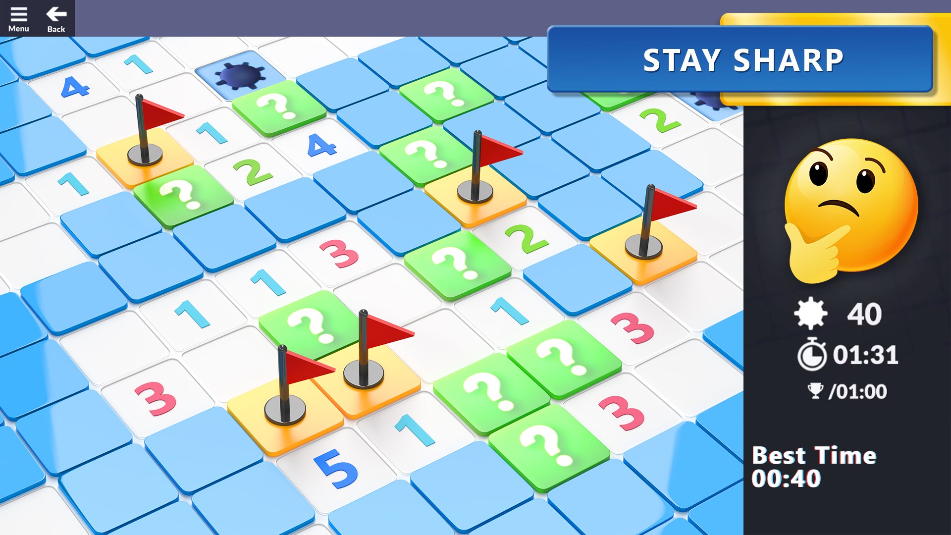 Microsoft Minesweeper screenshot
