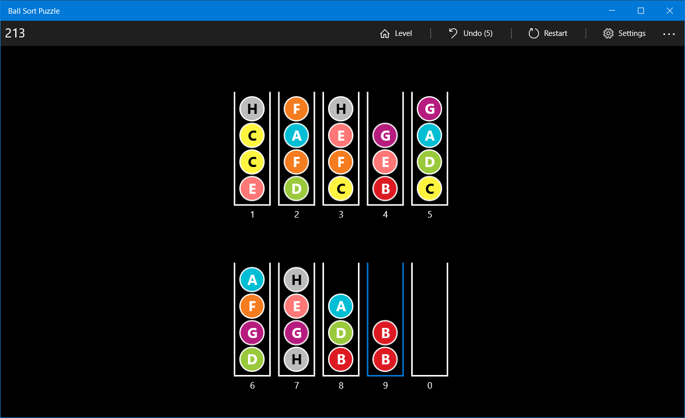 Ball Sort Puzzle screenshot