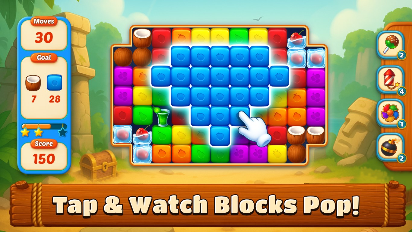 Fruit Cube Blast screenshot