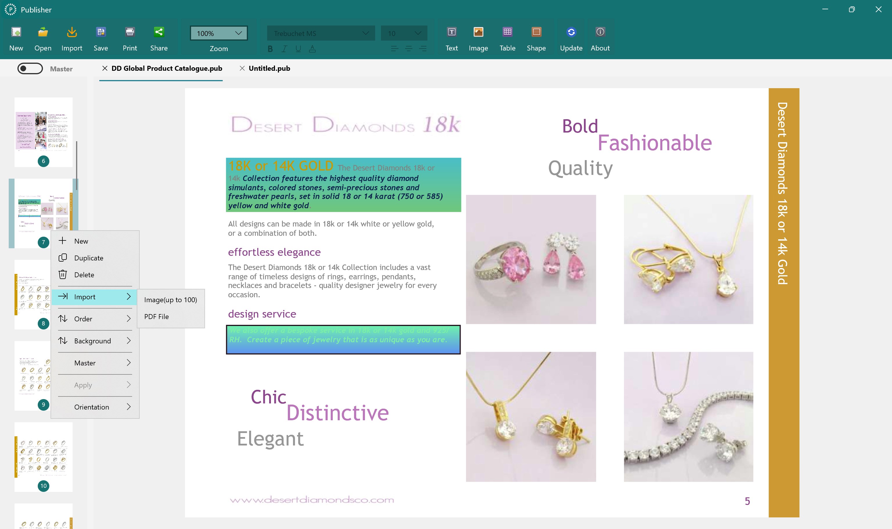 Publisher: for MS Publisher screenshot