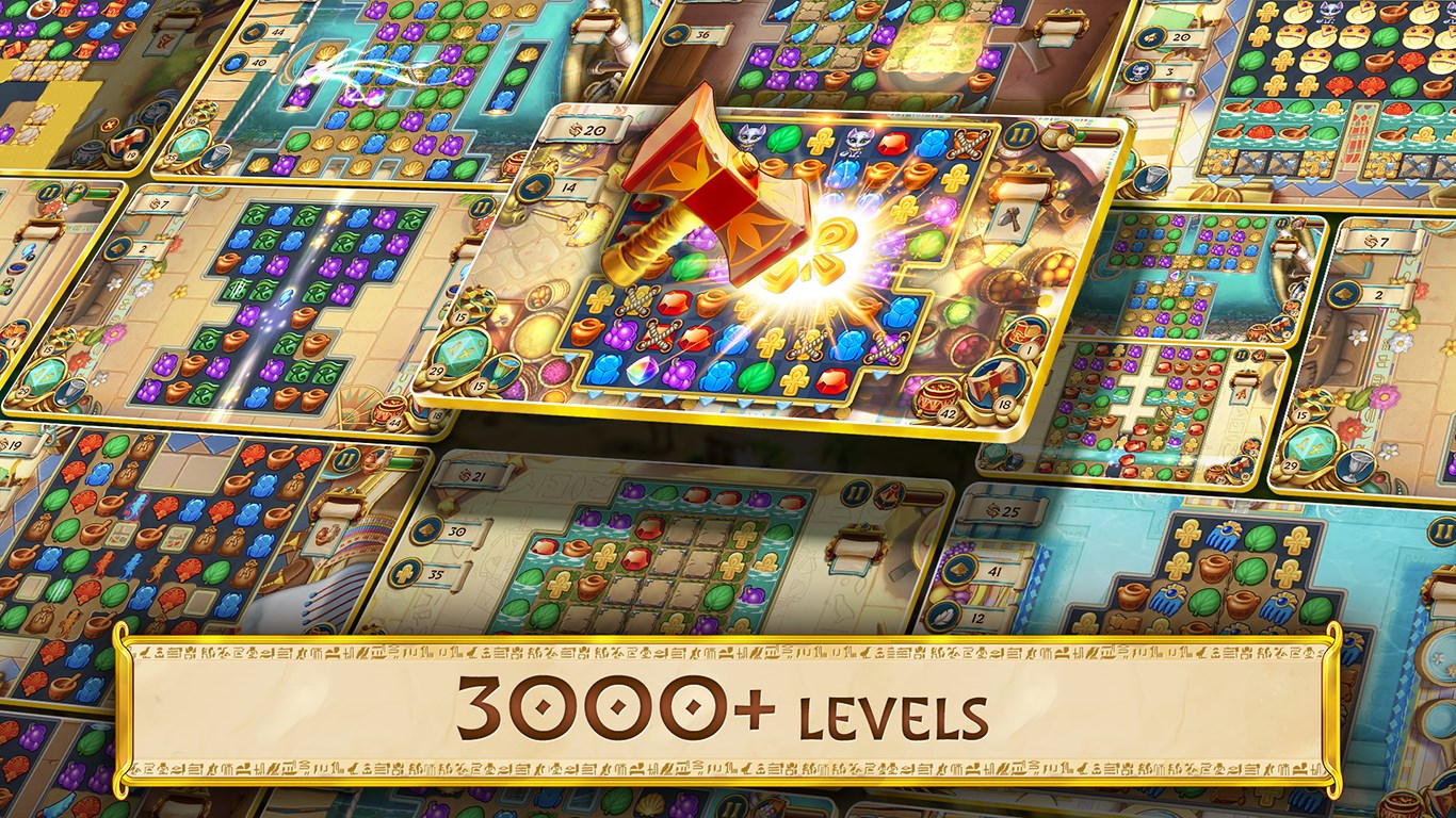 Jewels of Egypt: Match 3 Puzzle Game screenshot