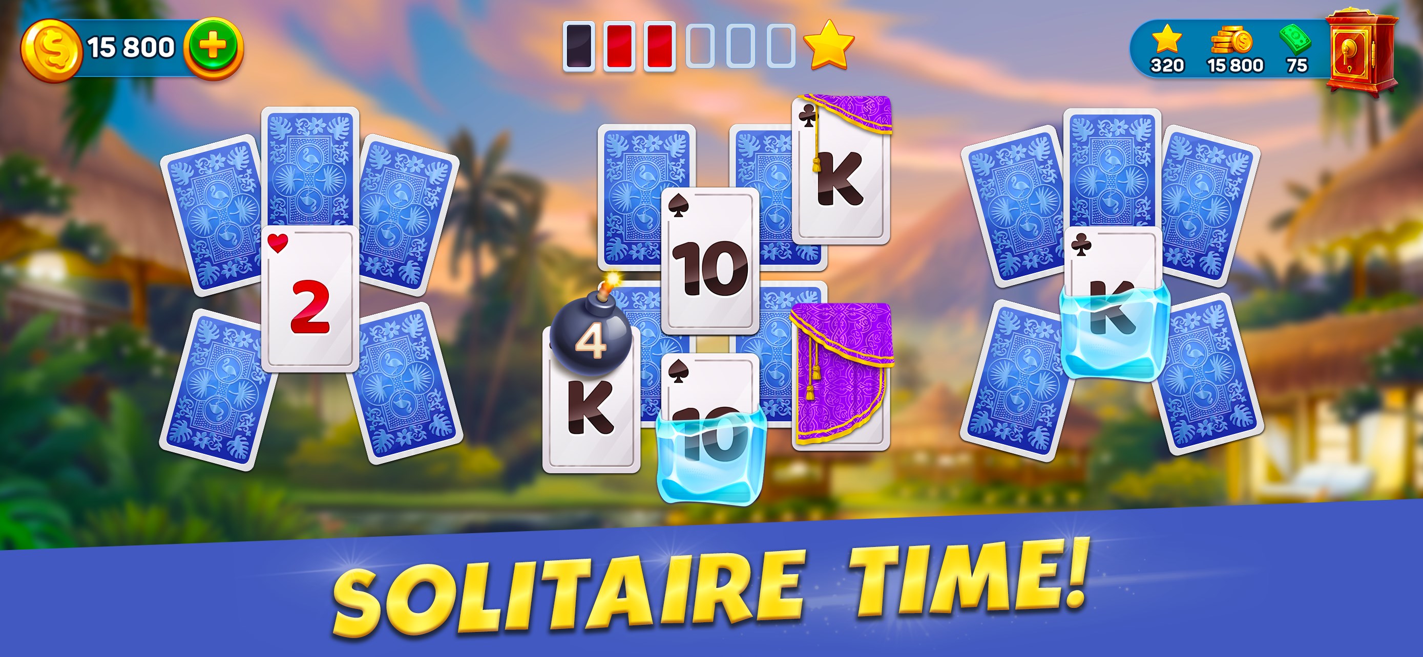 Solitaire Cruise Tripeaks Card Game screenshot