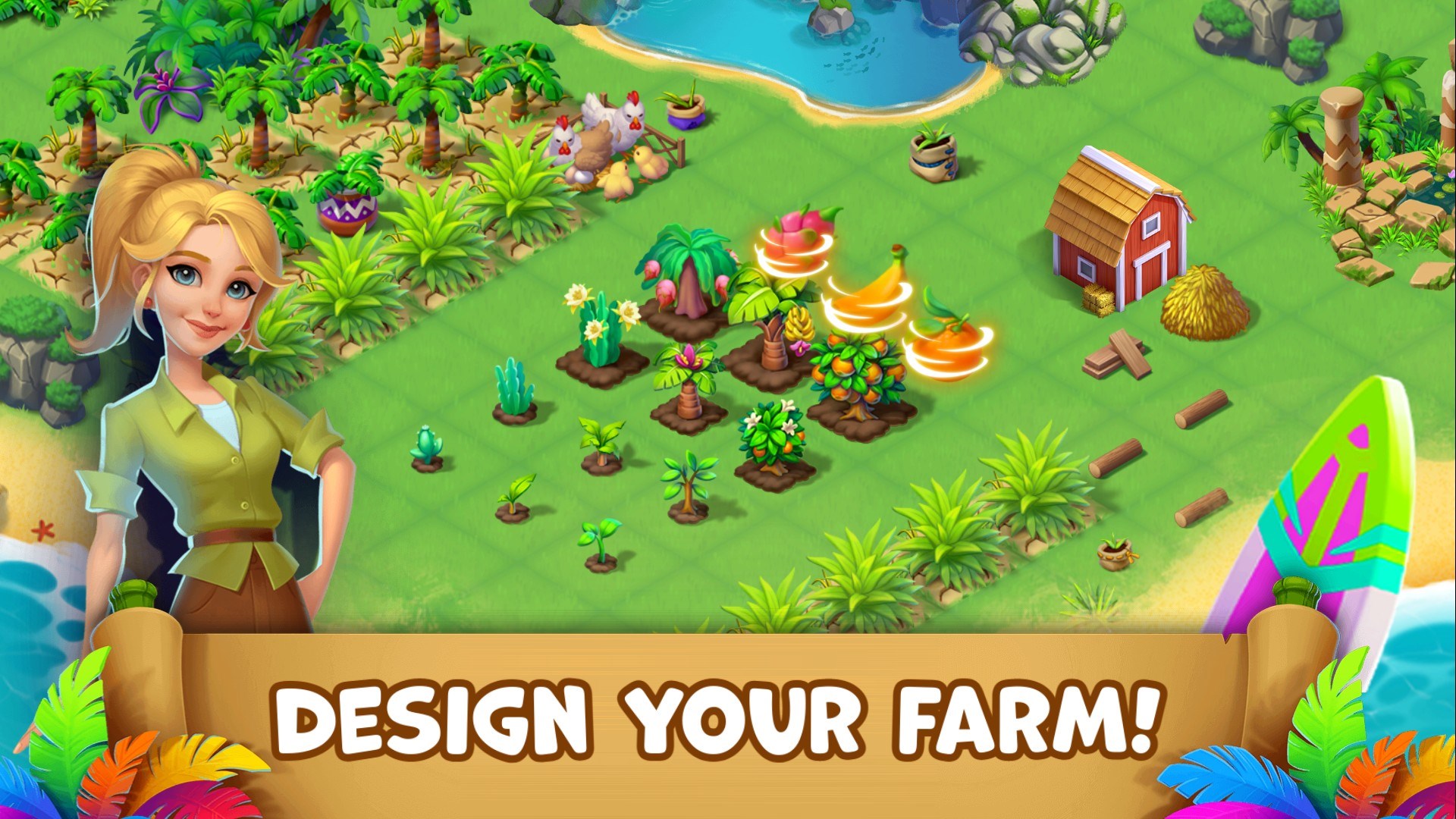 Tropical Merge screenshot