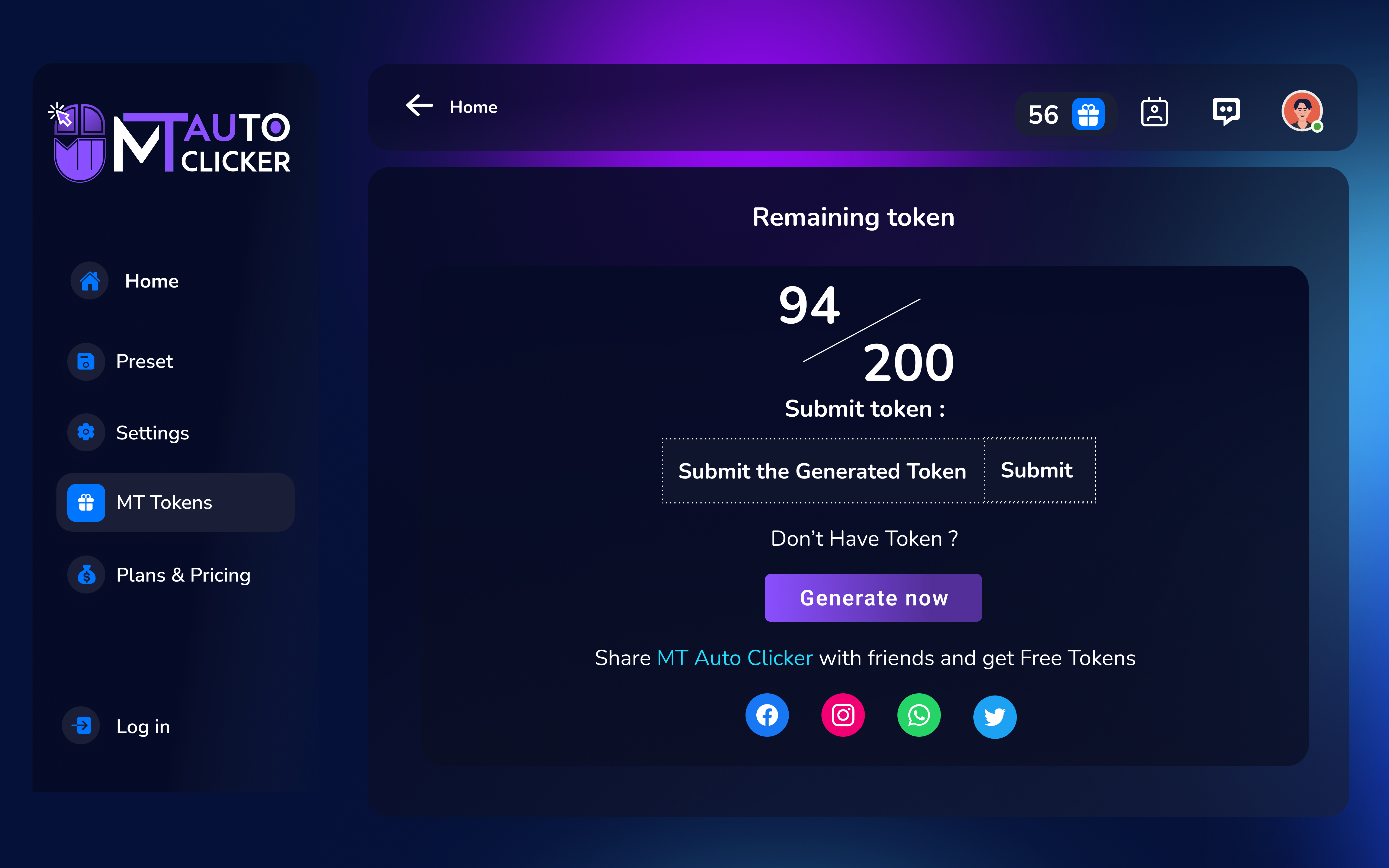 MT Auto Clicker screenshot