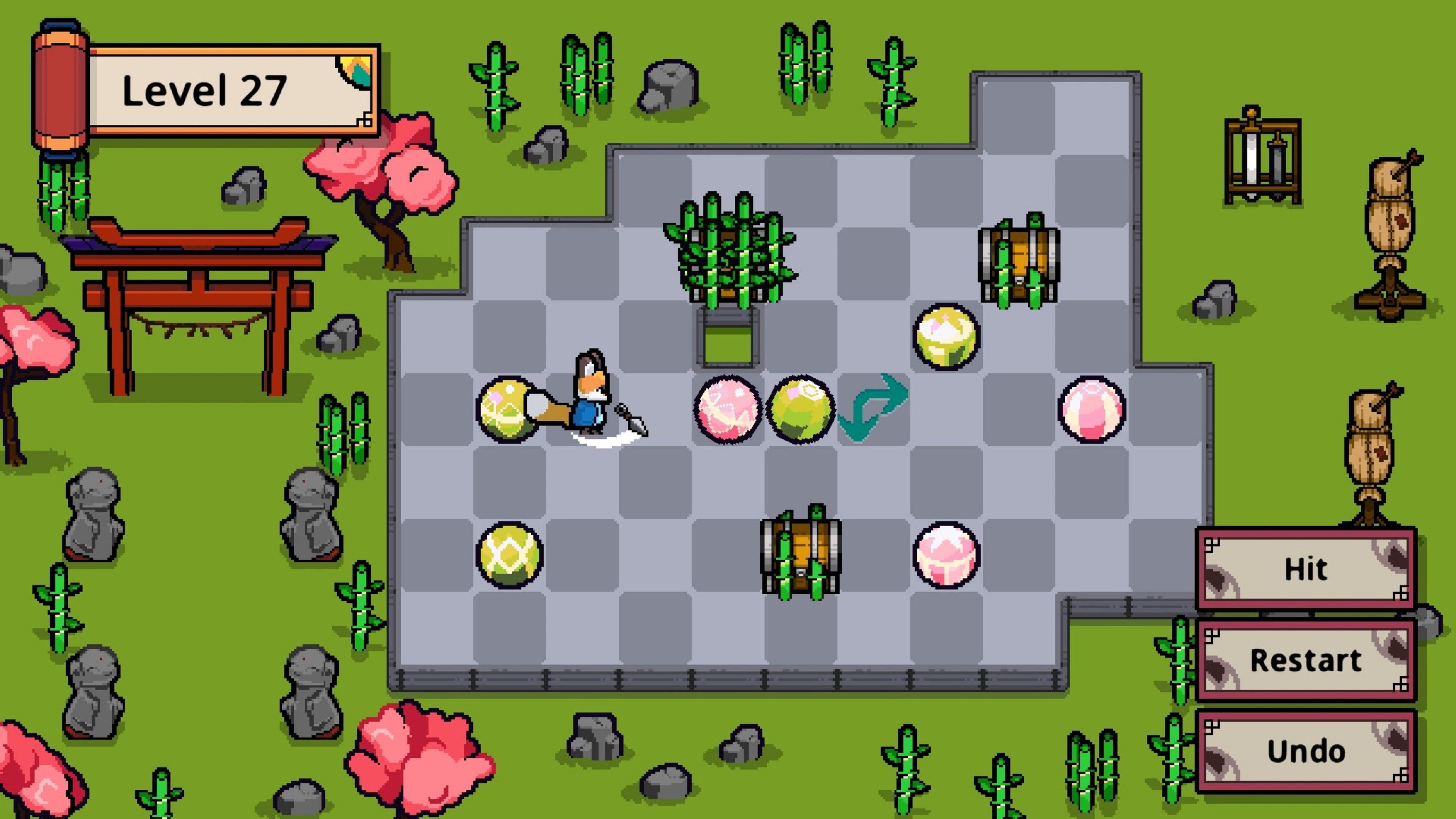 Temari Trials: Dojo's Test (Windows) screenshot