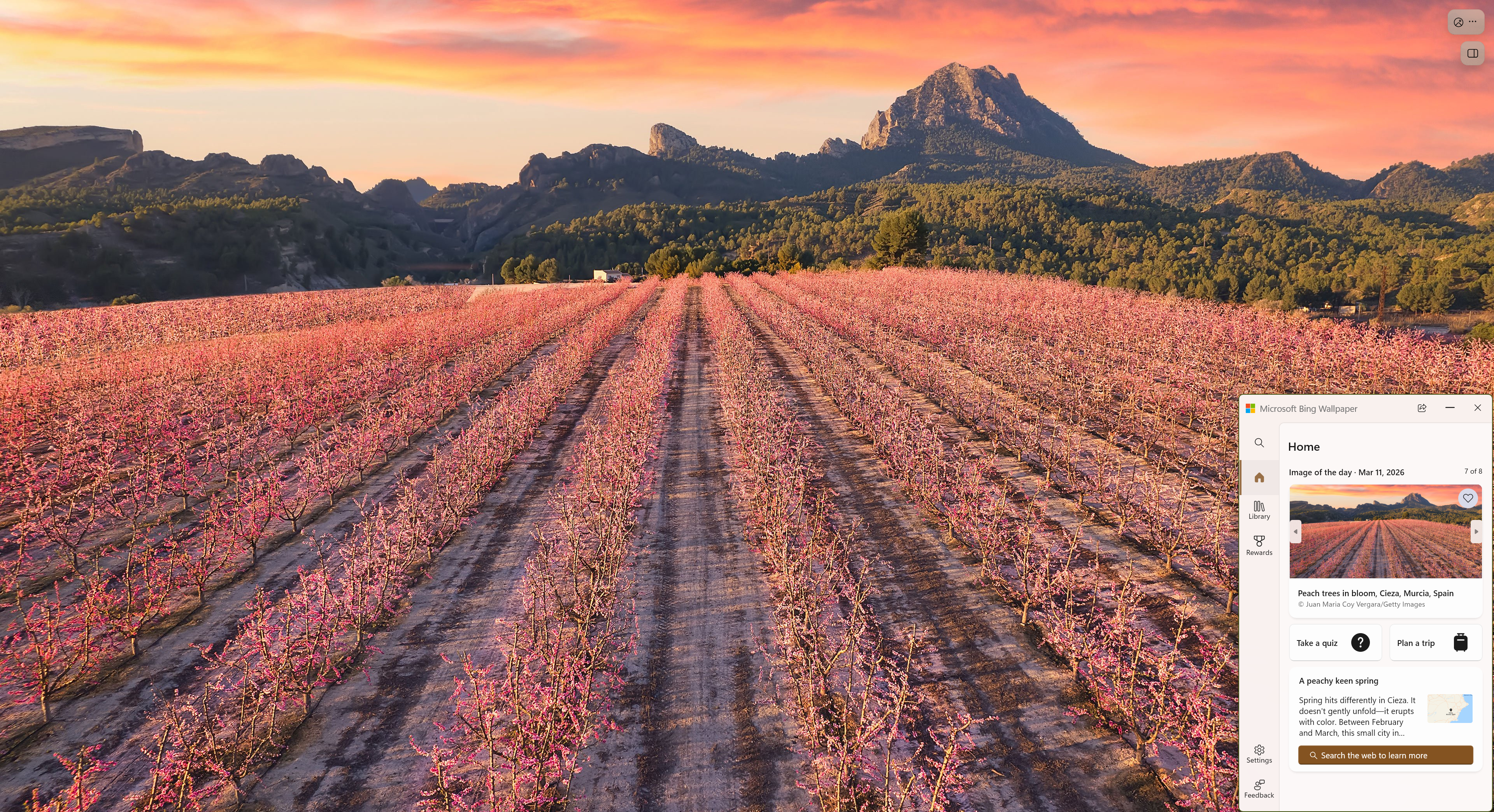 Bing Wallpaper screenshot