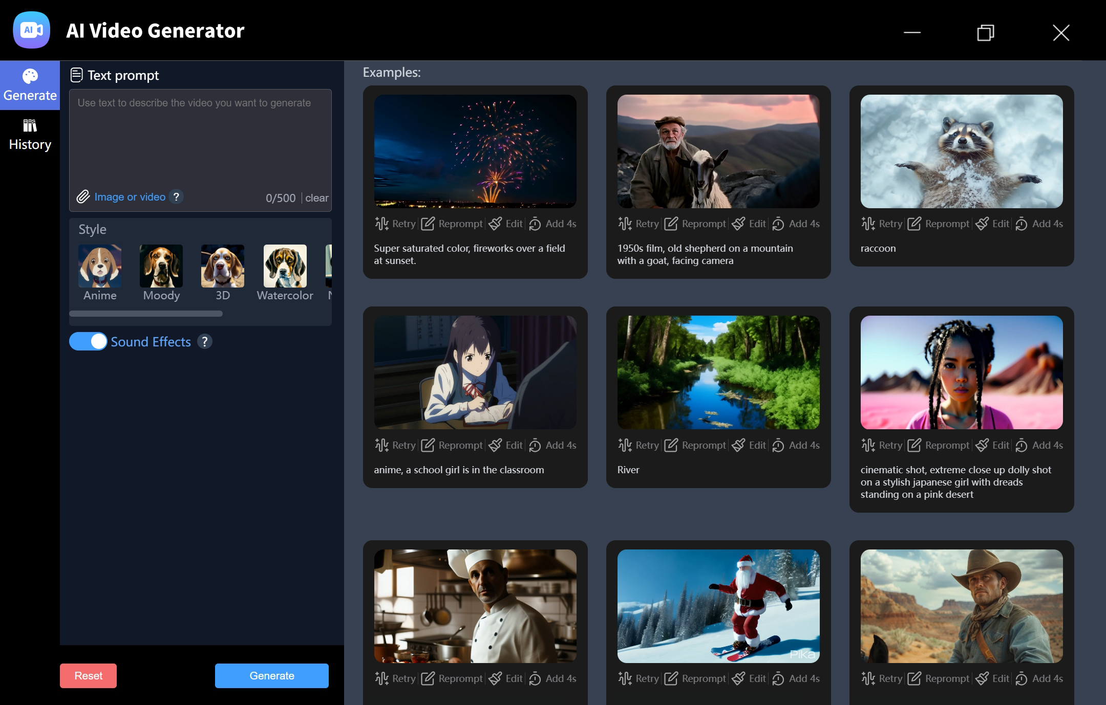 AI Video Generator - Text to Video screenshot