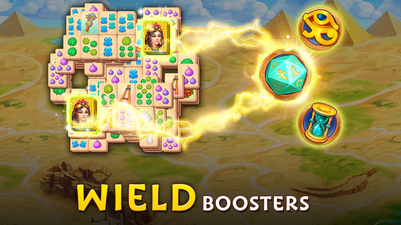 Pyramid of Mahjong: tile matching puzzle screenshot