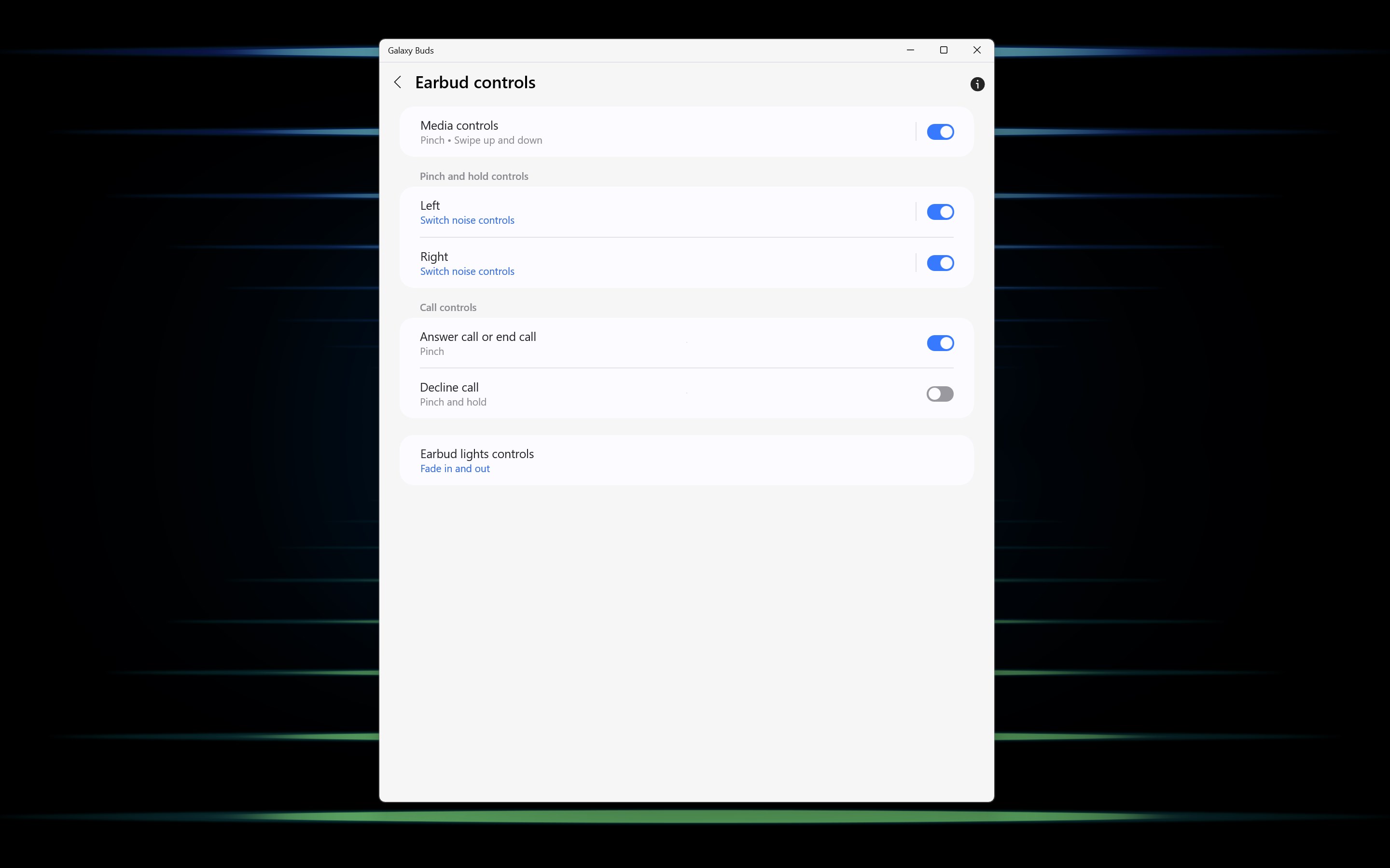 Galaxy Buds screenshot