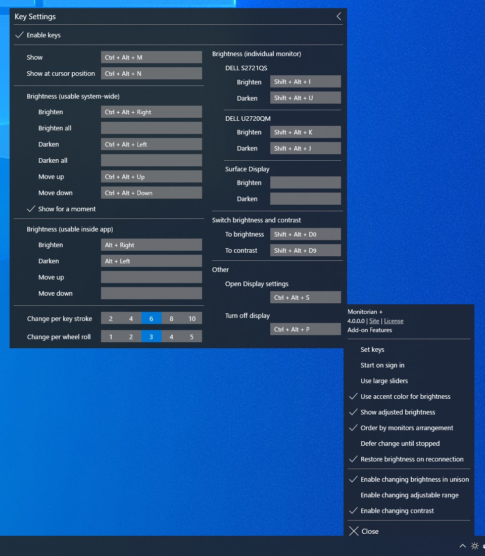 Monitorian screenshot