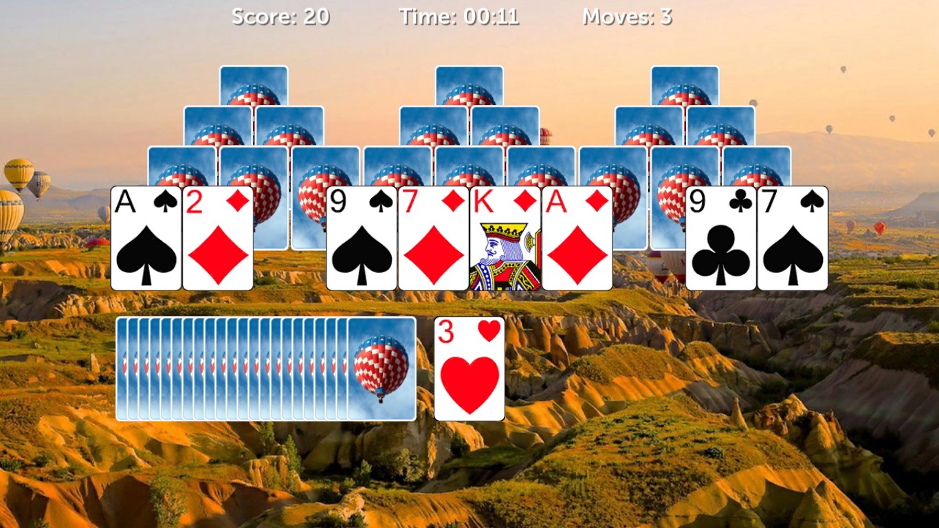 TriPeaks Solitaire Pro screenshot