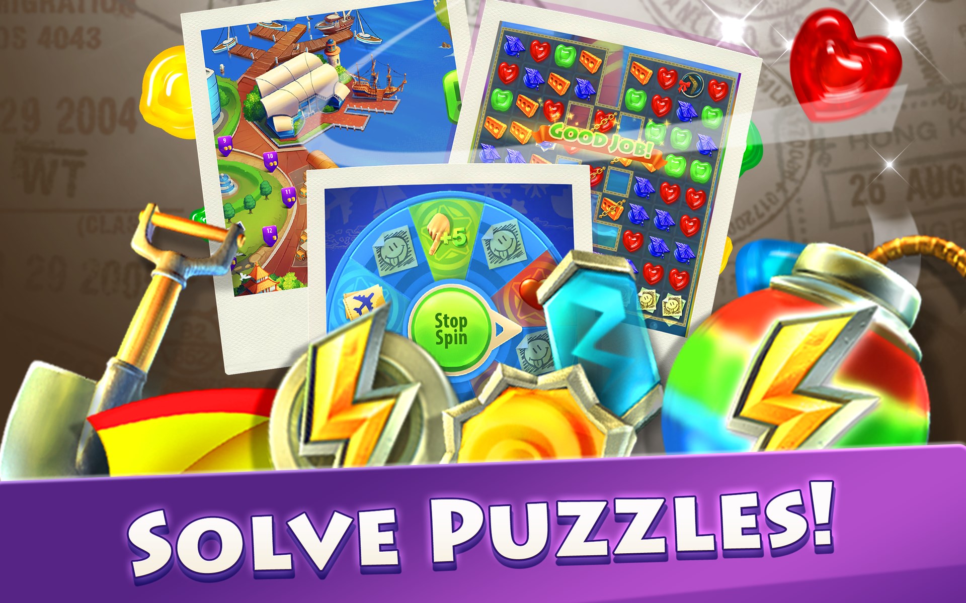 Gummy Drop! screenshot